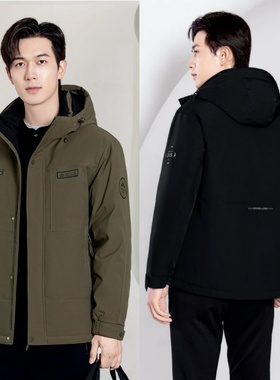 2025新款男装活面脱卸款羽绒服九成品Q77162男衣皮壳翻新定制加工