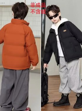 2024新款童装男女童款羽绒服九成品1005衣皮翻新冲绒加工加厚定制