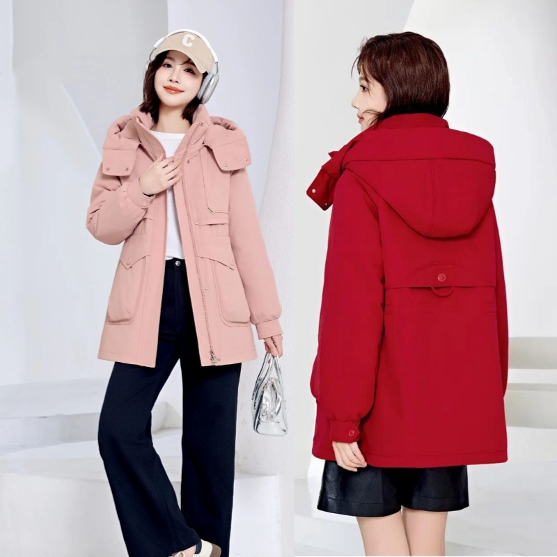 2025新款女活面脱卸款羽绒服九成品H10半成品汤衣壳翻新定制加工