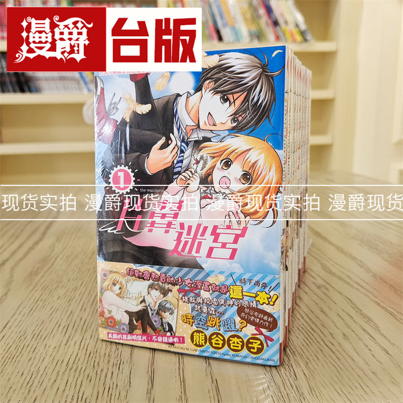 现货台版漫画片翼迷宫1-10完全套