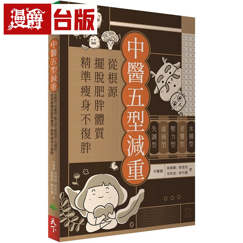 中医五型减重:水肿型、老饕型