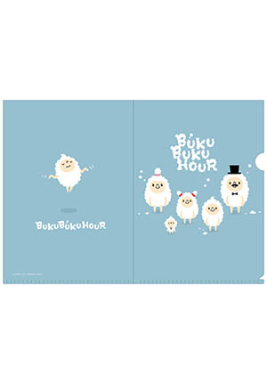 现货 漫爵正版角川周边泡泡家族 A4 File夹 B