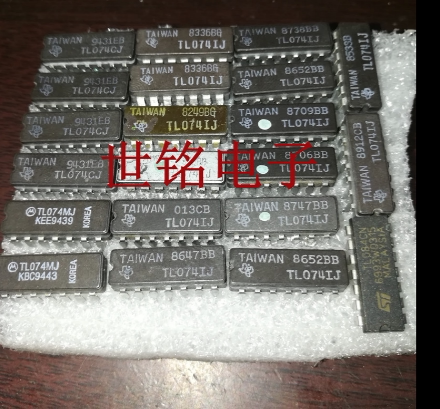 TL074CJ  TL074IJ TL074ACJ  TL074MJB 实体店现货经营进口电子IC