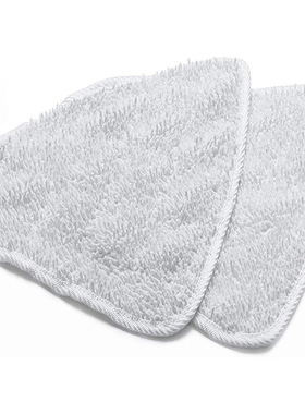 适用于微力达vileda o-cedar加厚三角形粘贴式蒸汽拖把替换布配件