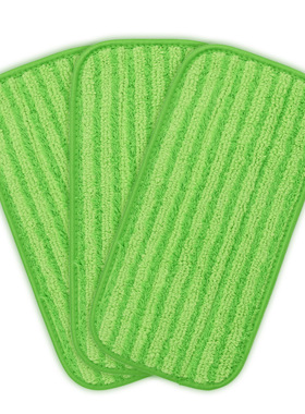 适配Swiffer WetJet粘扣式平板喷雾喷水平板拖把头替换布家用吸水