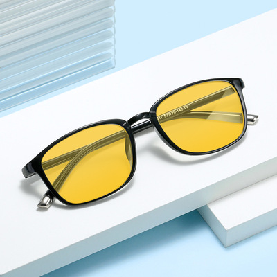 新款超轻TR90眼镜架男全框方框电脑 手机平光防辐射蓝光眼睛