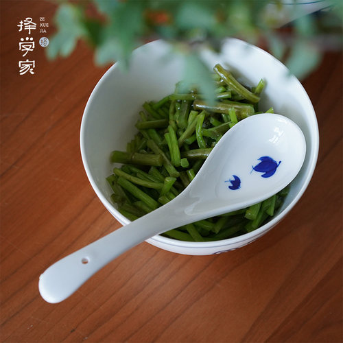 择学家勺景德镇手绘青花