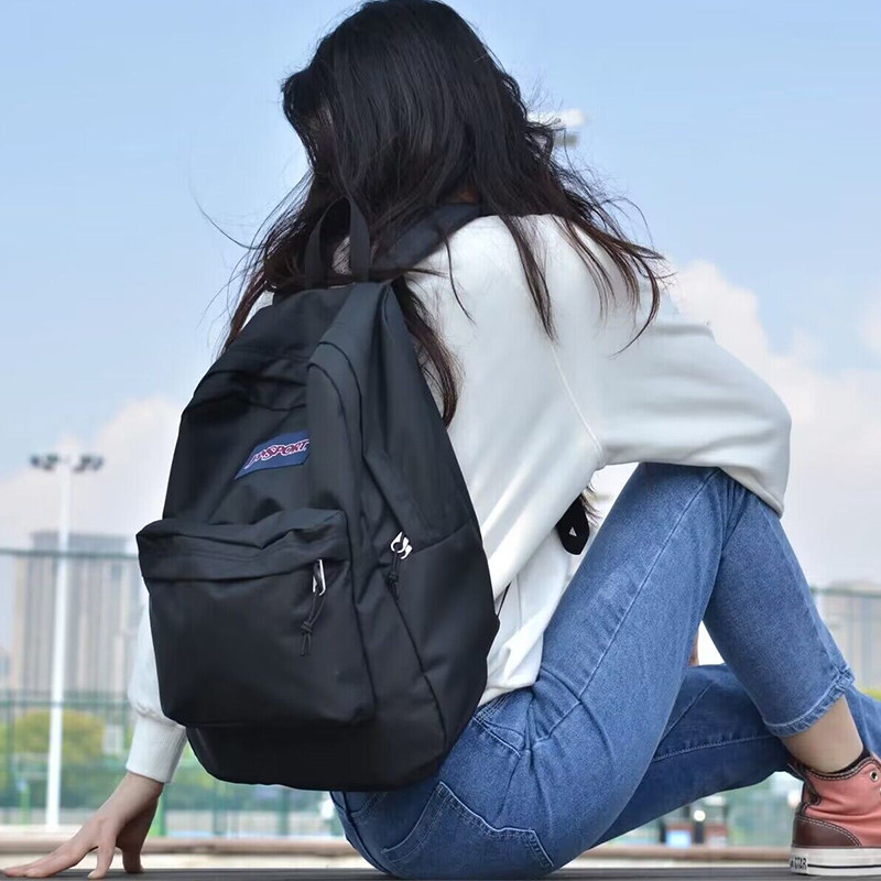 Jansportjansport杰斯伯经典轻便高中男女学生双肩书包