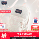 jansport蝶漾蝴蝶结设计双肩包女学生书包电脑包