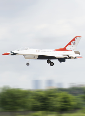MinimumRC F-16 雷鸟 微型像真喷气机 PNP无遥控 30涵道 2s固定翼