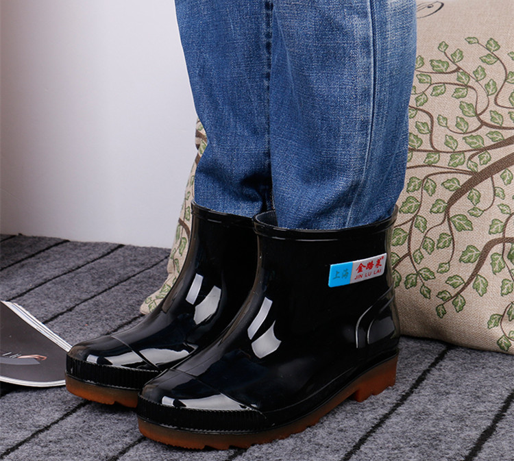 Chaussures - bottes caoutchouc homme - semelle tendon - Ref 961225 Image 5