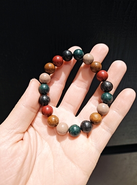 10m非遗文化合香珠五方多宝珠手串手链中药味