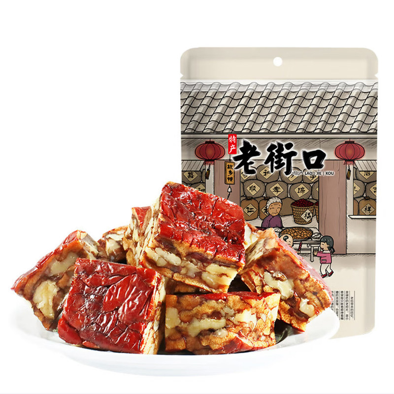 老街口枣仁派255g/袋零食图片