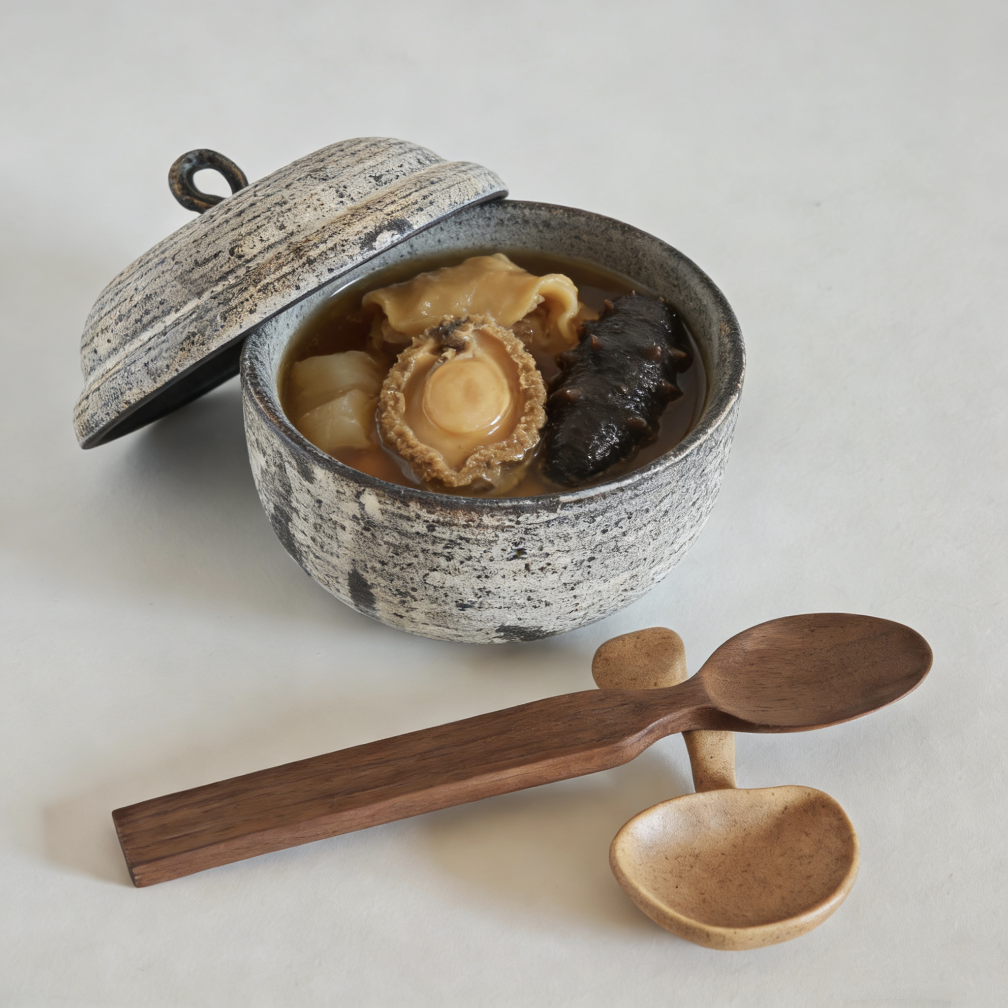 诺裔家 日式器 松川制陶侘寂风格粉引山灰沙砾釉粗陶燕窝炖蒸汤盅,餐饮具,碗,淘宝优惠券,粉丝福利购,淘宝优惠卷