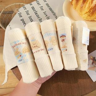 马路牙子 纯棉7A类抗菌全棉裆少女士可爱学生春夏 加长裆女生内裤