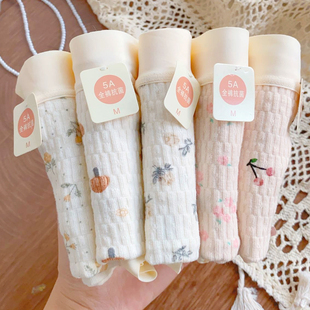 女生春夏全棉裆大码 超柔婴儿棉5A抗菌内裤 花不误 2026 风有约