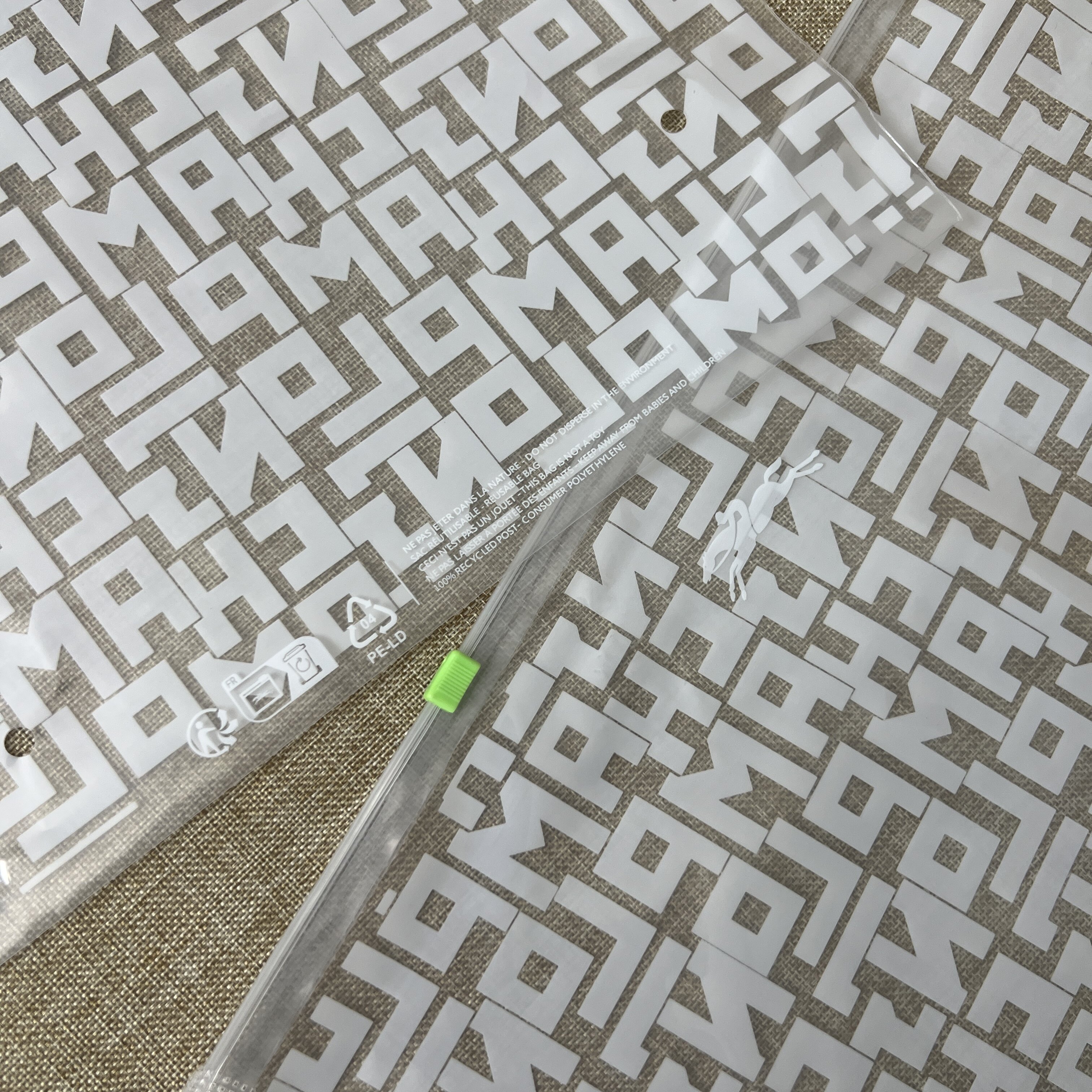 新款拉链包拉链袋防尘防潮小包longchamp配件龙骧大小号塑料袋