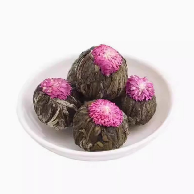 2026新茶叶花茶工艺茶出水芙蓉花茶茉莉仙桃龙珠养生花茶散装特级