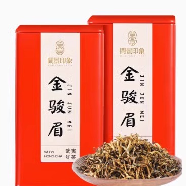 闽景印象武夷山金骏眉红茶正宗特级蜜香茶叶2024年新茶金俊眉榜单