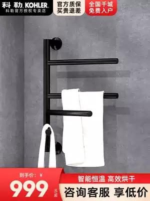 Kohler electric towel rack household dressing room bathroom intelligent constant temperature electric heating dry towel drying rack 29355T
