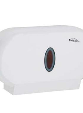 亿高YG-A902/B902白色连体大卷纸盒加厚塑料带锁卷纸架新款纸巾盒