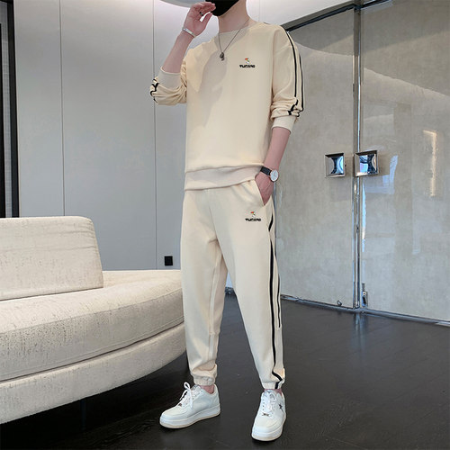 啄木鸟运动套装男士卫衣一套搭配