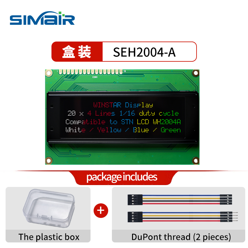 WINSTAR原装WEH2004A字符