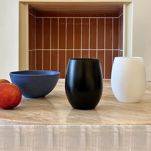 走失的blue 法式水晶玻璃杯 复古纯色水杯咖啡杯饮品杯