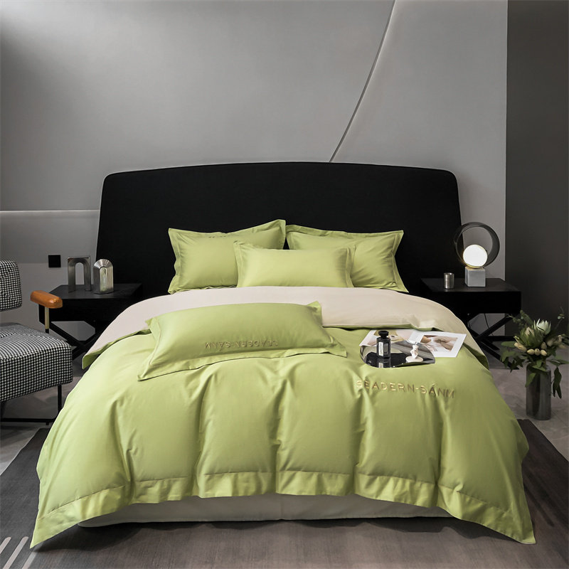 60支全棉四件套纯棉床单被套床笠式简约2025年新款床上用品4件套