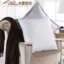 正品 水星家纺 方枕芯大靠枕芯65x65cm沙发办公室抱枕芯腰靠枕子