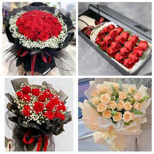 重庆市涪陵区马鞍江北江东街同城鲜花店三八玫瑰送闺蜜女朋友老婆