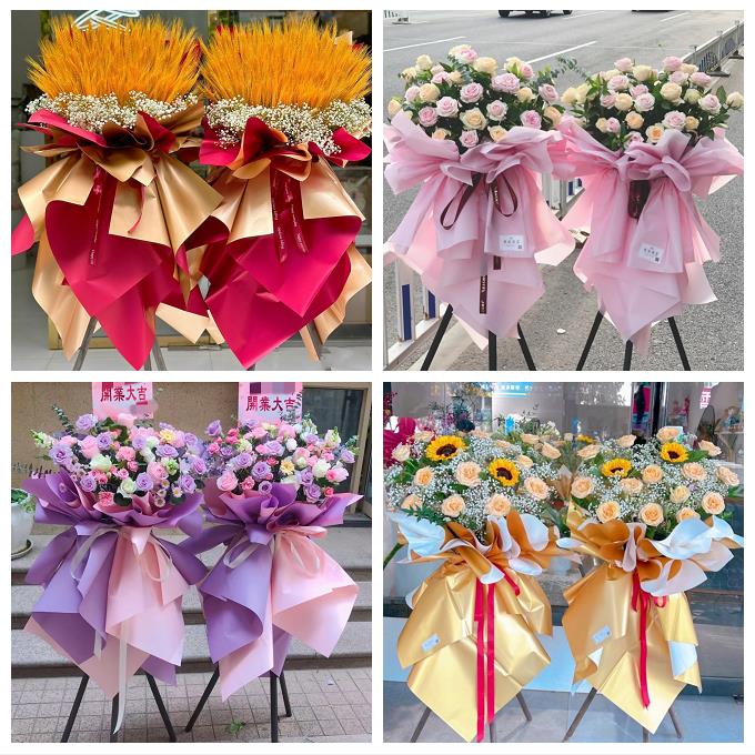 宣城市泾县绩溪旌德县宁国市同城花店公司会展新店开张送开业花篮
