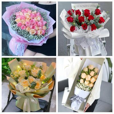 玫瑰花束表白女友老婆生日三门峡市卢氏县义马市灵宝市同城鲜花店