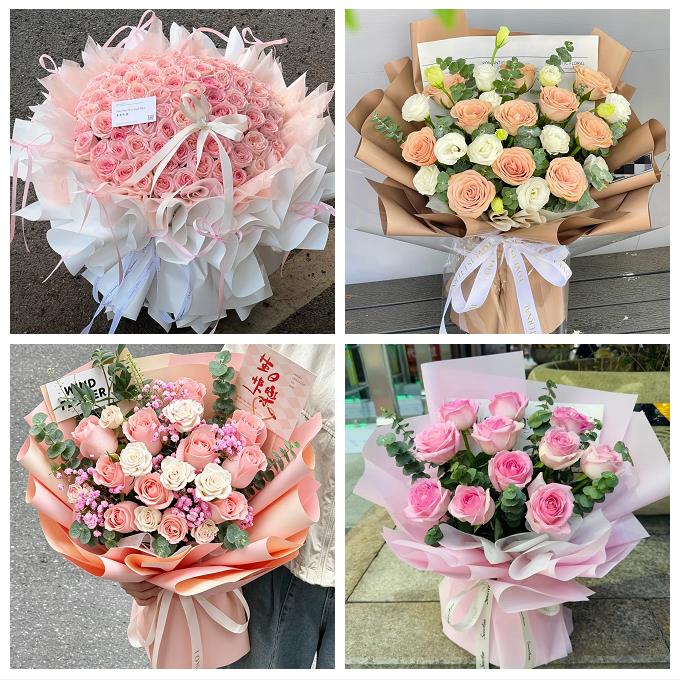 北京市房山区东风迎风星城街道同城鲜花店老婆女友生日送玫瑰表白
