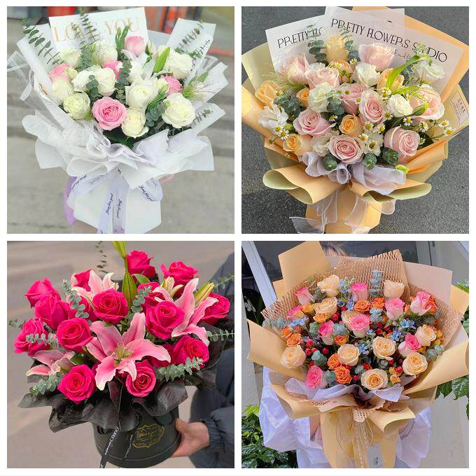 淄博市周村区桓台高青沂源县同城鲜花店玫瑰向日葵绣球送朋友生日