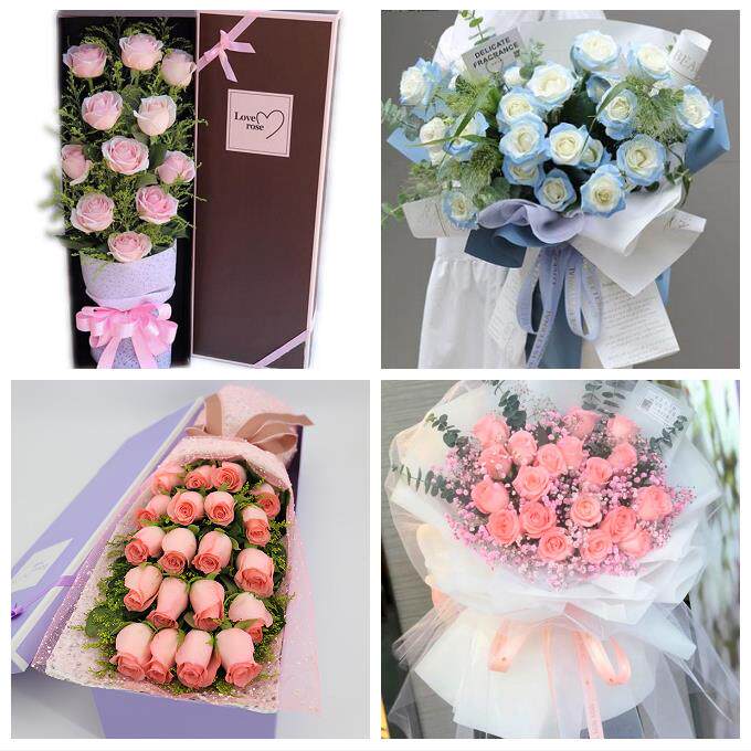 济宁市任城兖州区微山鱼台县同城鲜花店三八玫瑰送闺蜜女朋友老婆