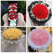 西藏拉萨市城关区堆龙德庆区同城鲜花店情人节玫瑰花束礼盒送女友