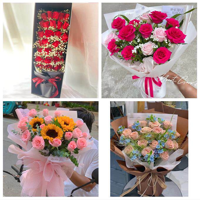 贵阳市南明云岩区花溪乌当区同城鲜花店女神节玫瑰花束送老婆女友