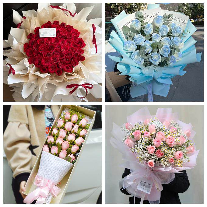 玫瑰花束表白女友老婆生日湛江市赤坎霞山区坡头麻章区同城鲜花店