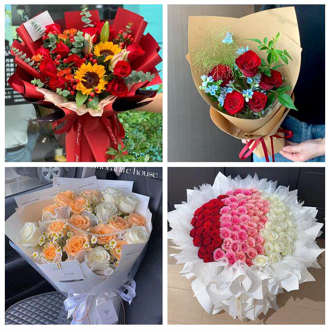 重庆市潼南荣昌区梁平城口县同城鲜花店玫瑰向日葵绣球送朋友生日