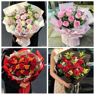 辽宁葫芦岛绥中县建昌县兴城市同城鲜花店老婆女友生日送玫瑰表白