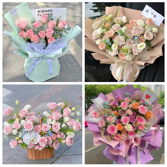 天津市和平区新兴南营门南市街鲜花店同城配送玫瑰男女友闺蜜生日