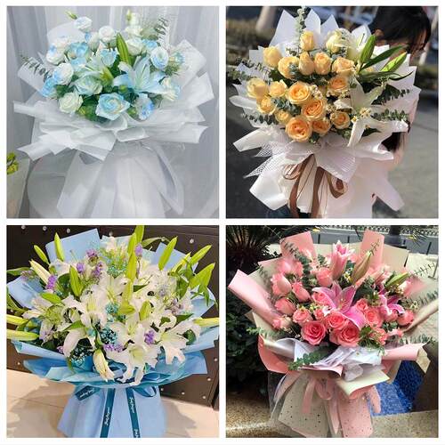 二连浩特市锡林浩特市多伦县同城鲜花店订玫瑰百合送女友老婆生日