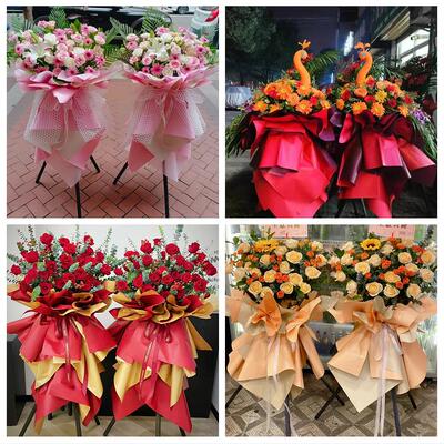 上海市青浦区赵巷徐泾华新镇同城鲜花店新店开业花篮公司乔迁开张