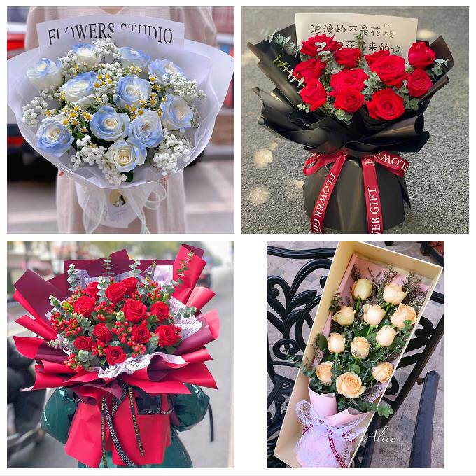 北京市大兴区博兴青云店采育镇同城鲜花店纪念日送玫瑰花女友生日