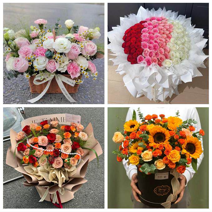 湛江遂溪徐闻县廉江雷州吴川同城鲜花店玫瑰向日葵绣球送朋友生日