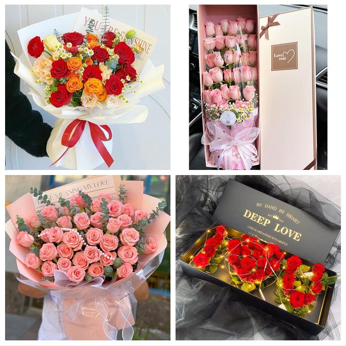 送衡水市阜城县冀州市深州市同城鲜花店11朵19红玫瑰七夕节送老婆