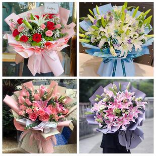 荆门东宝掇刀区京山沙洋钟祥同城鲜花店订玫瑰百合送女友老婆生日