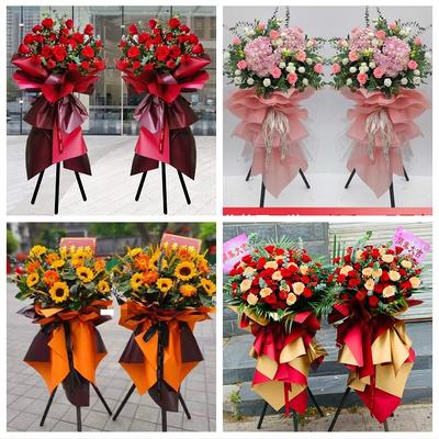 上海市闵行区新虹莘庄七宝镇同城鲜花店订开业花篮送朋友公司乔迁