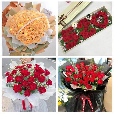 品类花材场景品牌朵数节日利益亮